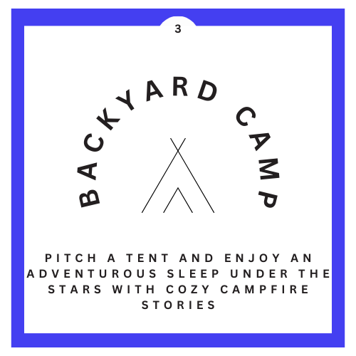 3 BACKYARD CAMP